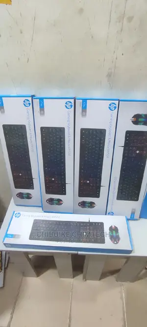 Hp Gaming Keyboard and Mouse Wired With Keyboard Light