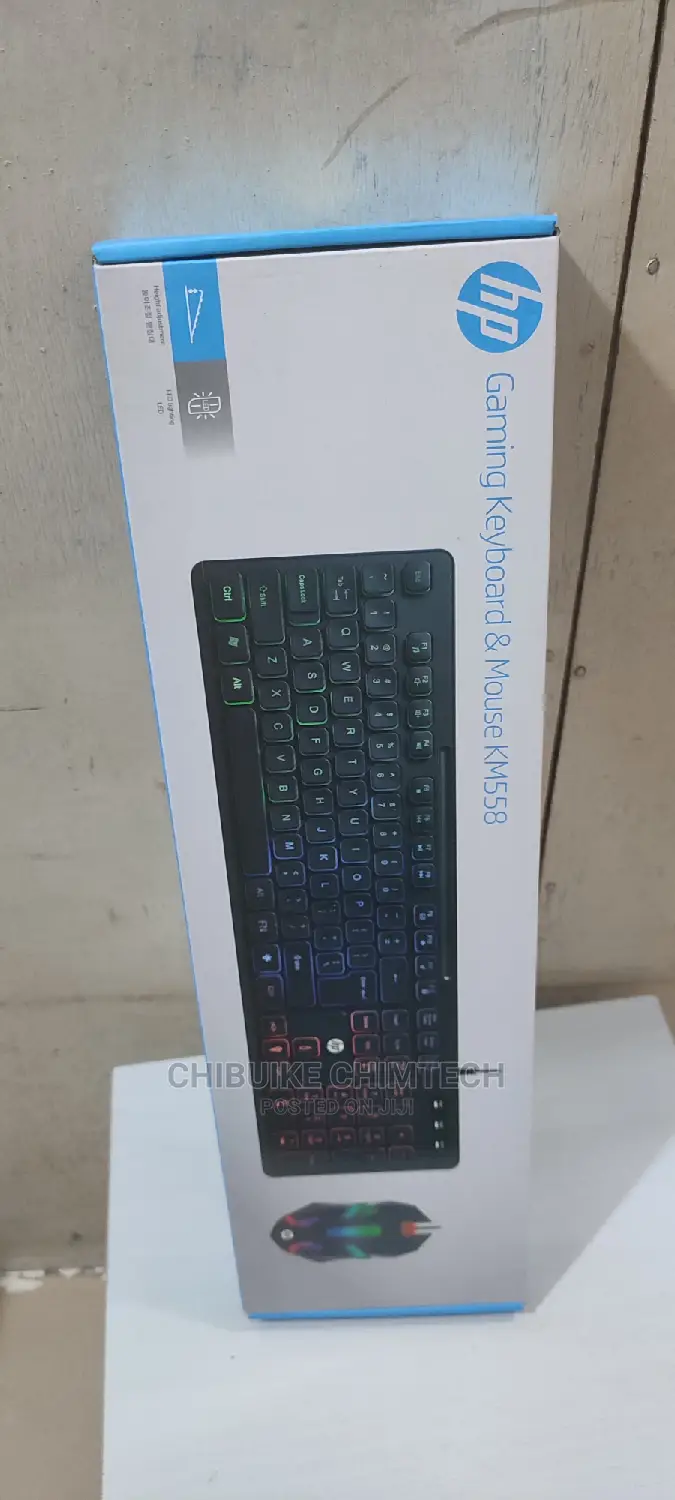Hp Gaming Keyboard and Mouse Wired With Keyboard Light