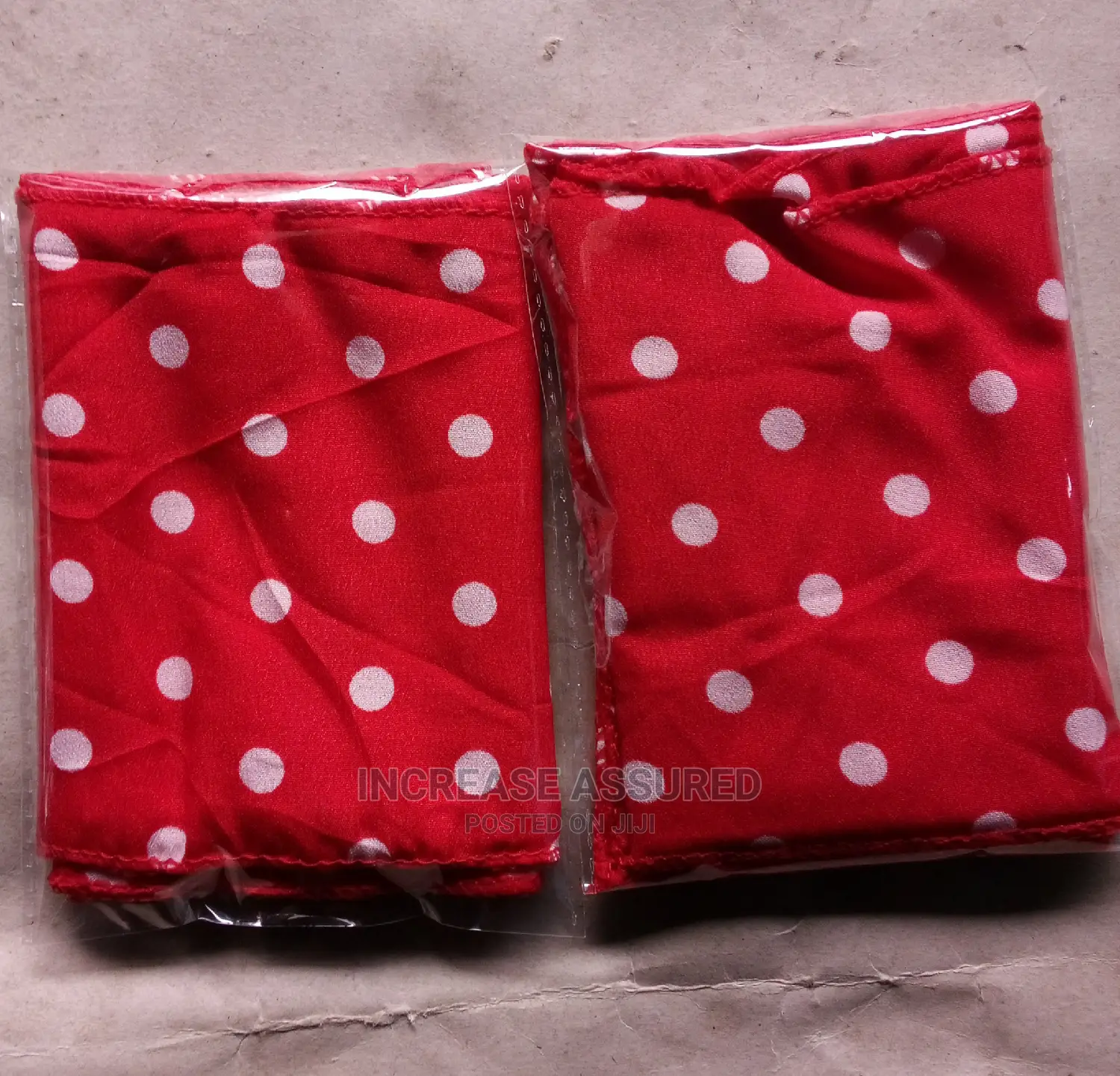 Polka dots Muffler for Official Use
