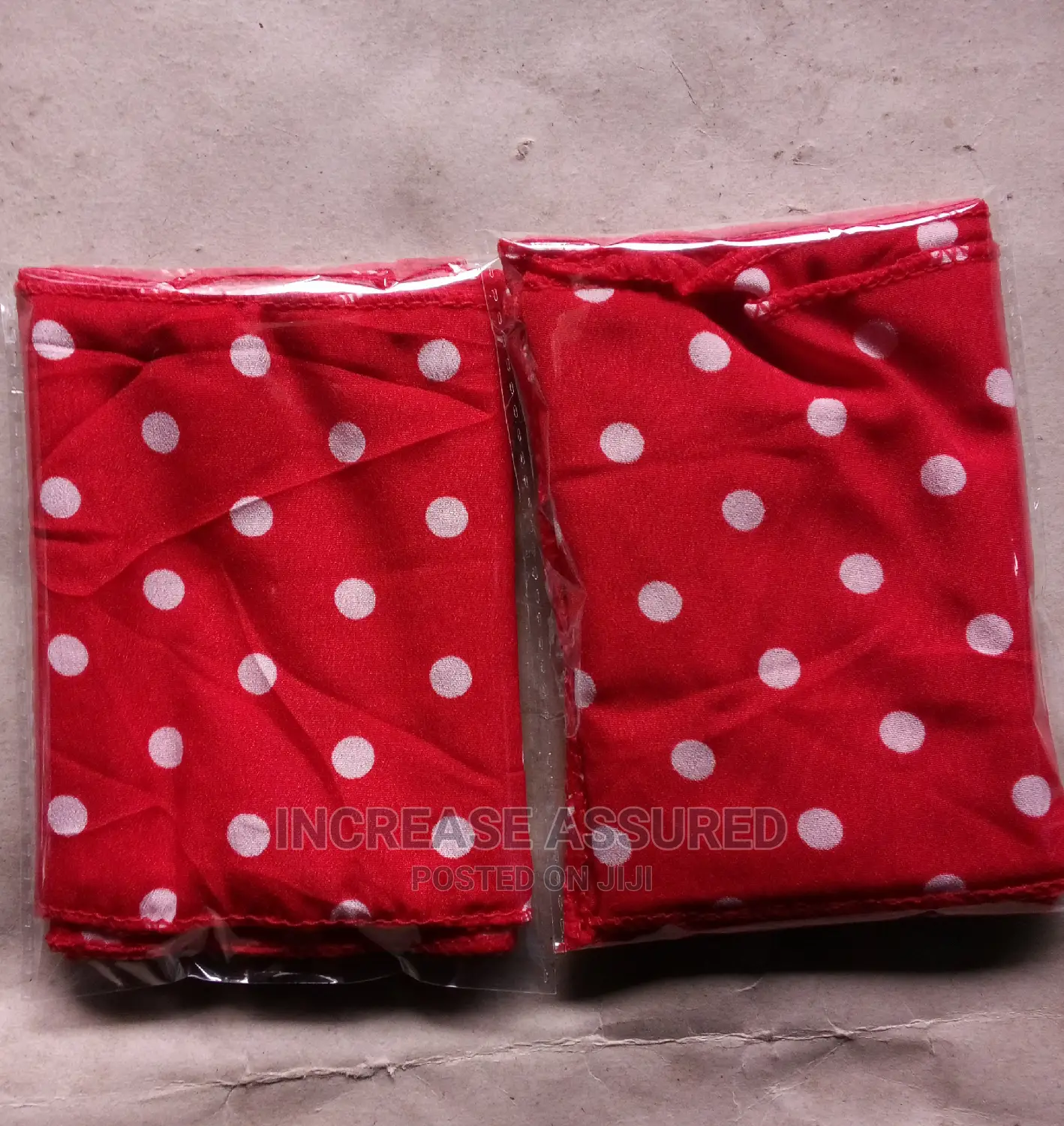 Polka dots Muffler for Official Use
