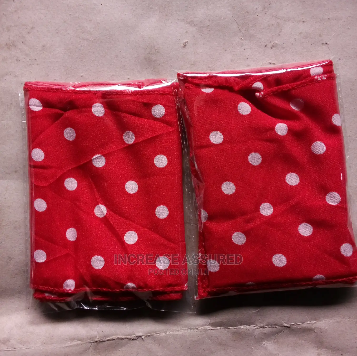 Polka dots Muffler for Official Use