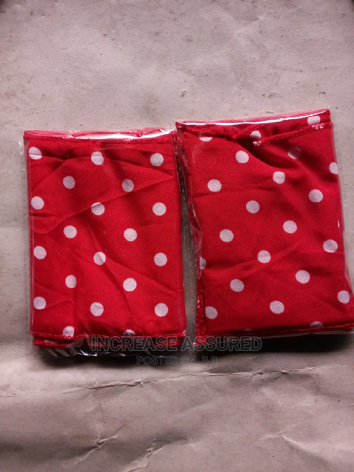 Polka dots Muffler for Official Use