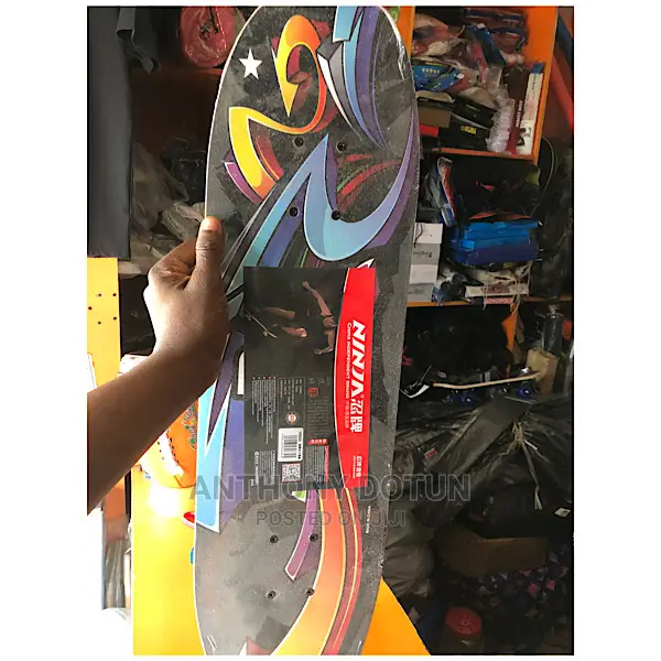 Ninja Skateboard With Light Tyres