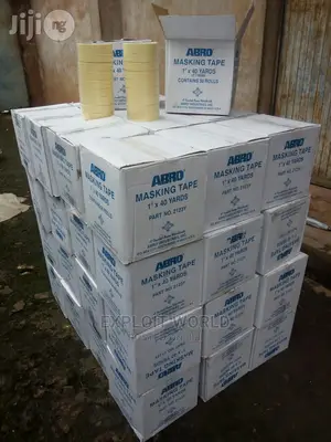Abro Masking Tape(Carton)