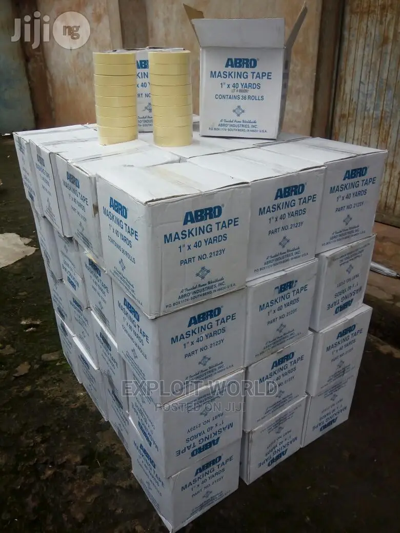Abro Masking Tape(Carton) in Lagos Island (Eko) Building Materials