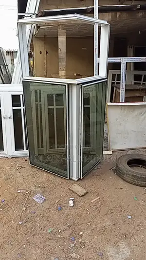Transom Window With Dark Gray