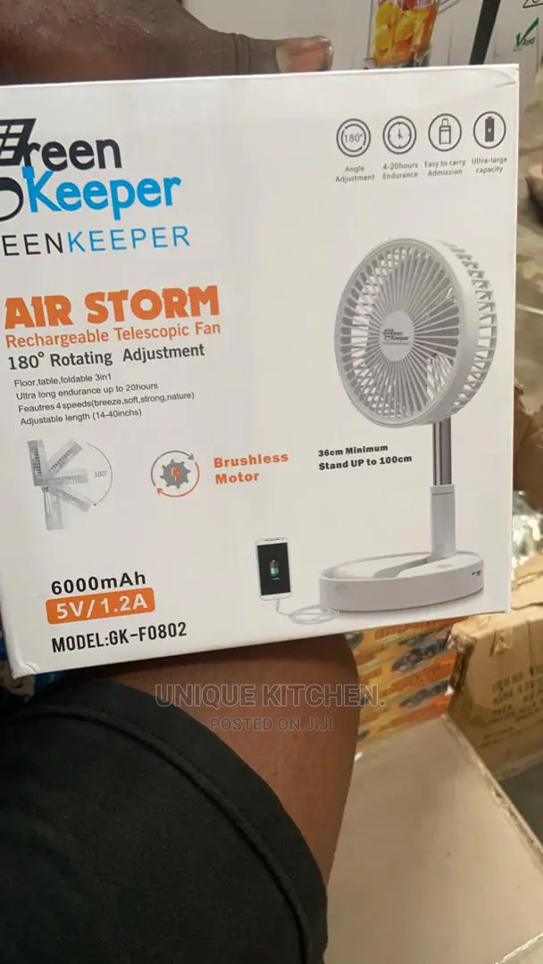 Retractable/Adjustable Foldable Fan