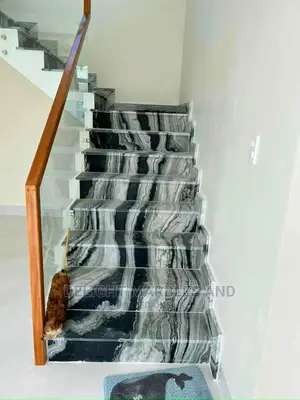 Wave Flow Granite Staircase