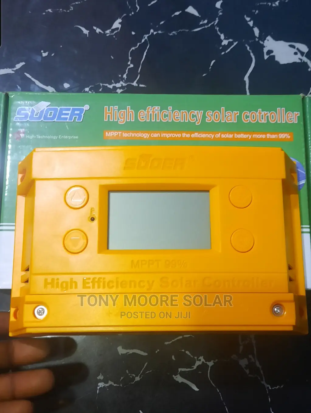 30a Mppt Solar Charge Controller High Efficiency