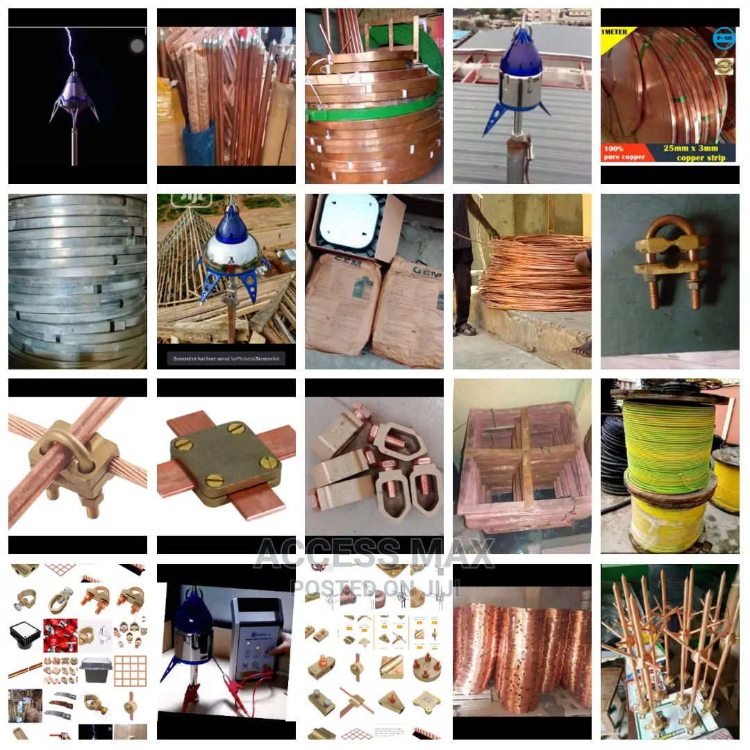 Thunder Arrestor Protection House Material. Available.