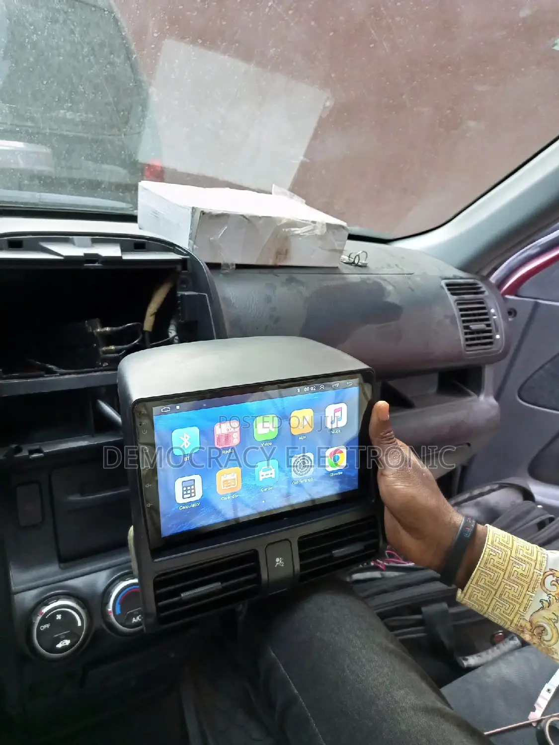 Honda Cr-v 05 Android Screen With GPS Navigation System(Map)