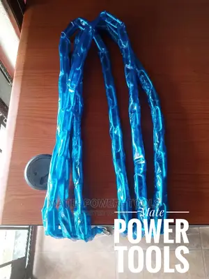 Blue PVC Sleeved Security Chain 5mm × 8ft