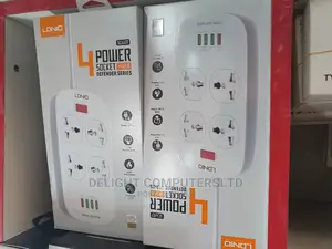 LDNIO 4 Socket Surge Protector + 4 USB Adapter