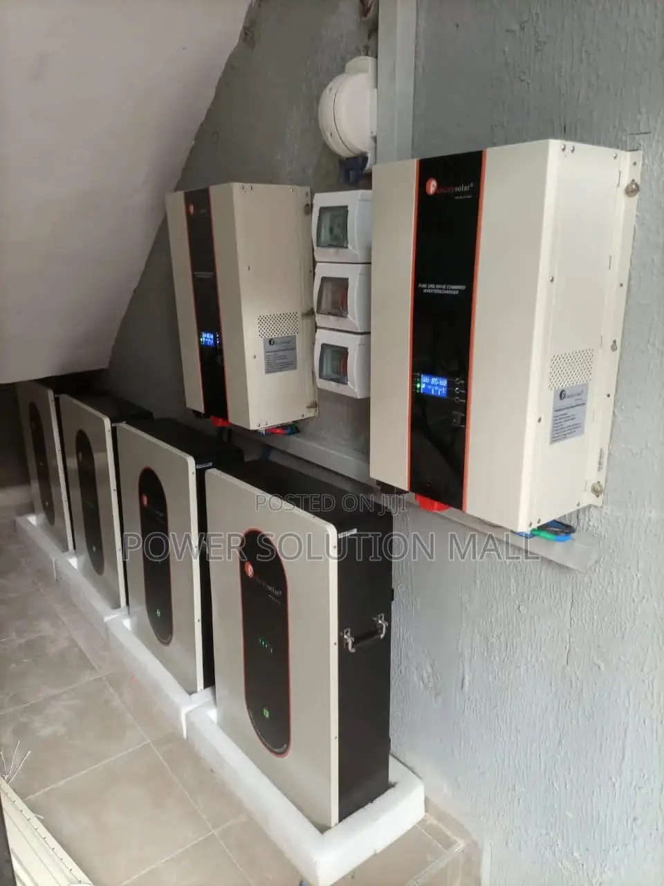 15kva Solar System With Lithium Ion Battery