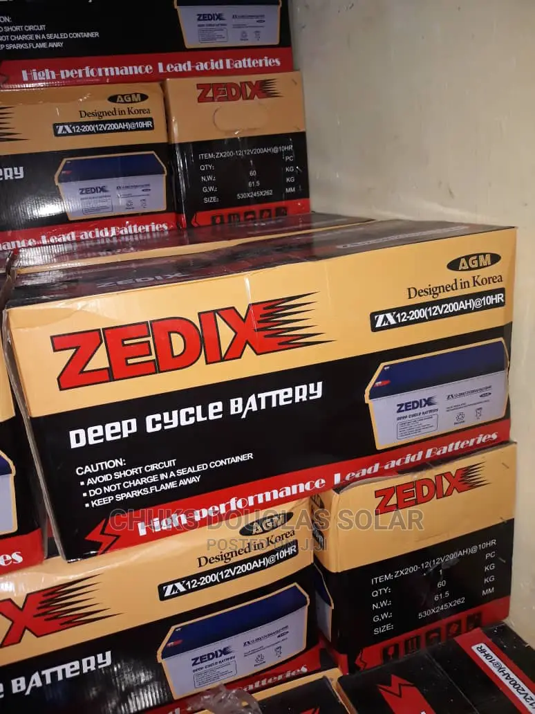 200a Zedix Battery
