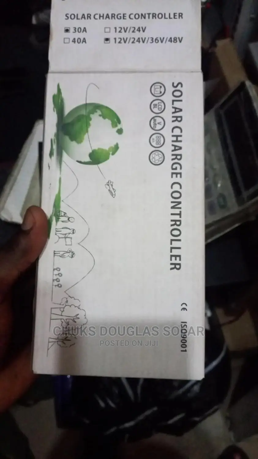 30a 12v/24v/36v/48v Charge Controller