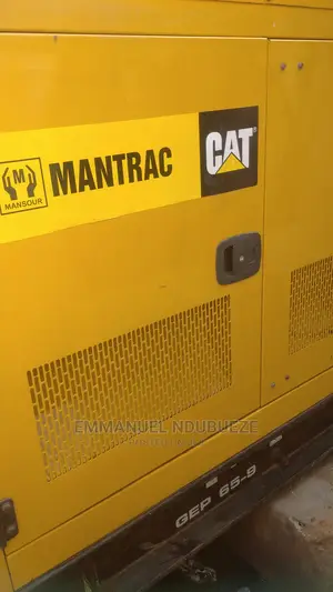 65kva U.K Used Caterpillar Soundproof Generator Available Fo