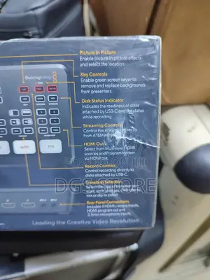 Blackmagic Atem Mini Pro HDMI Live Stream Switcher