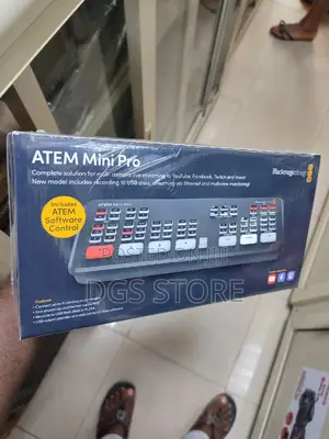 Blackmagic Atem Mini Pro HDMI Live Stream Switcher