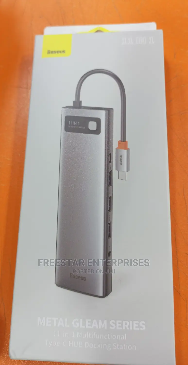 Baseus 11-in-1 Multifunctional Type-C HUB Docking Station.