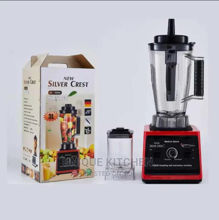 8000watts Double Cups Silver Crest Blender