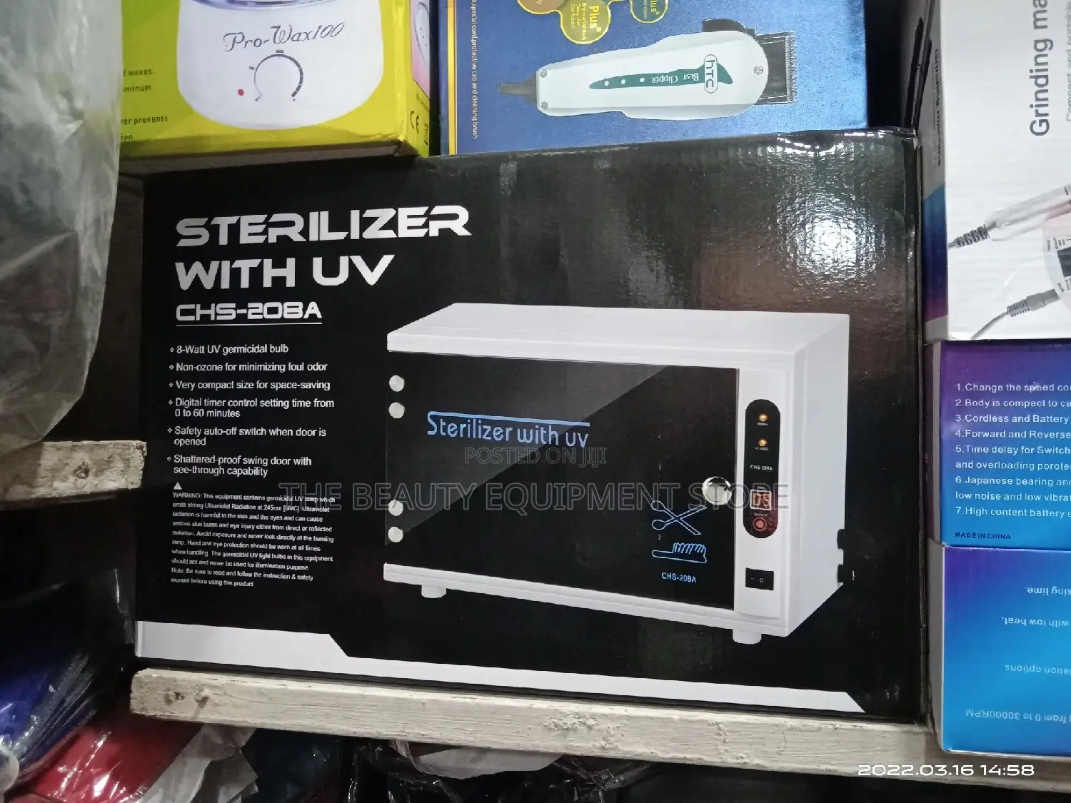 Sterilizer With UV