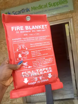 Home Safety Fire Blanket Device