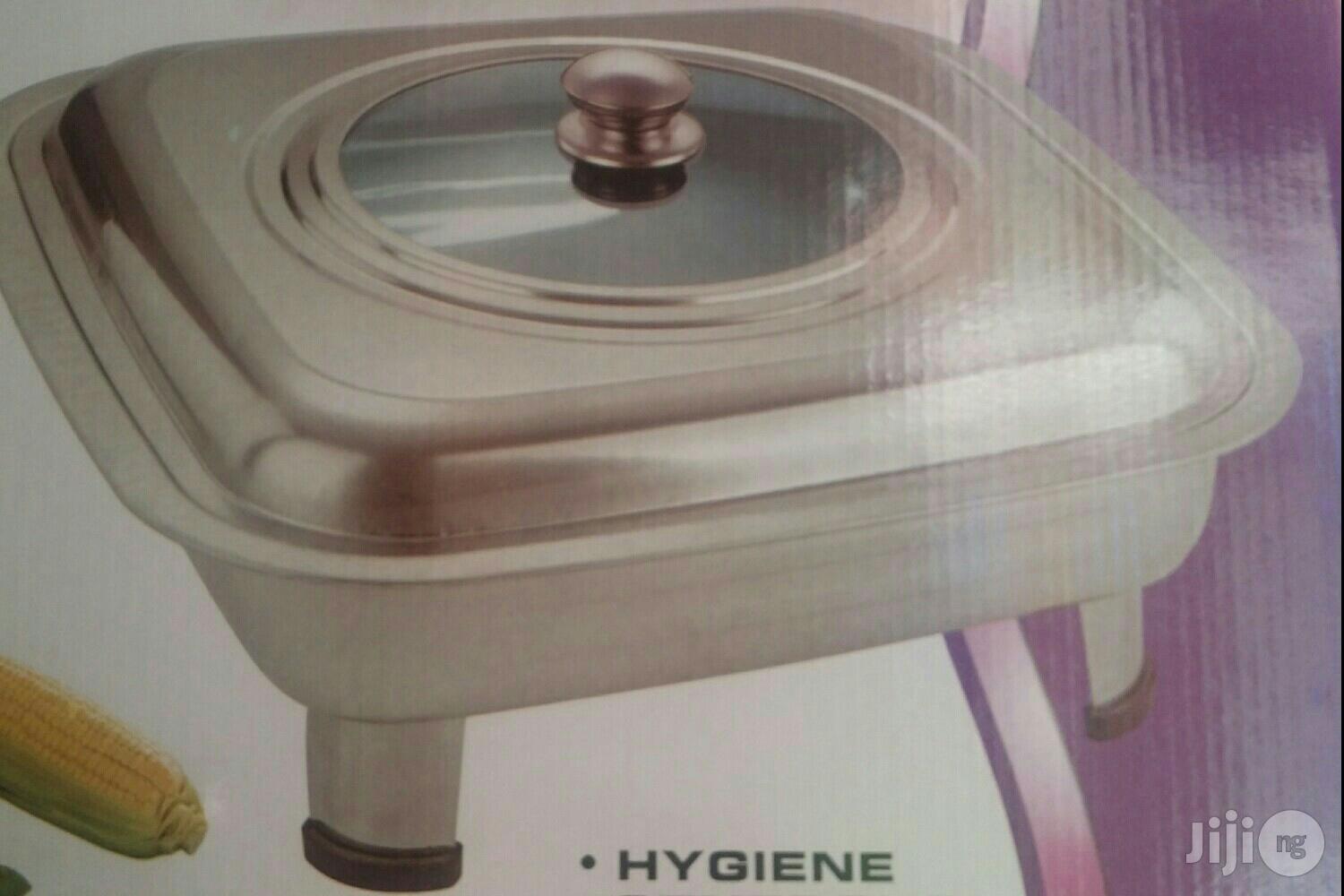 Small Stainless Cheffing Dish