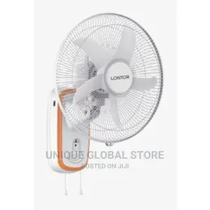 Orginal Lontor Rechargeable Wall Fan 16 Inches
