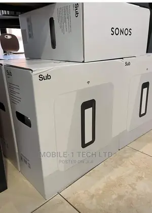 Complete Set of Sonos Arc+ Gen 3 Subwoofer +2 SL Speaker