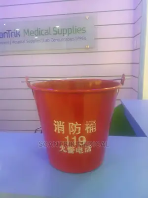 Flat Base Fire Bucket