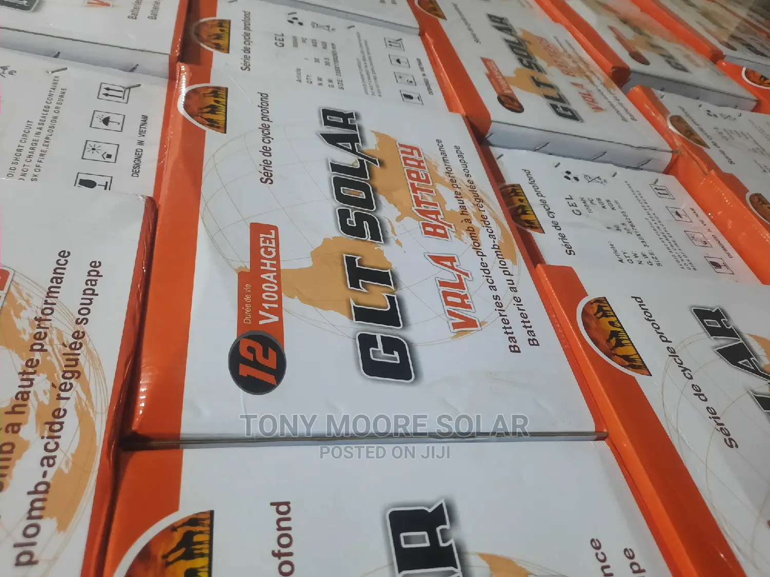 100ah GLT Solar Battery