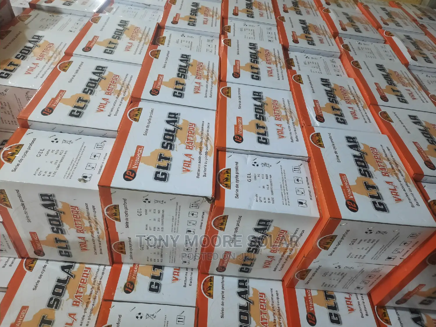 100ah GLT Solar Battery