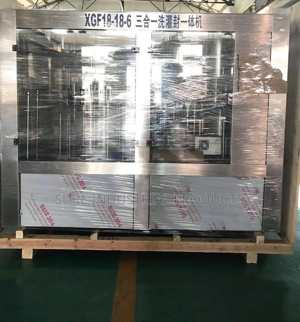 Bottle Water Machine 18-18-6 Automatic Monoblock