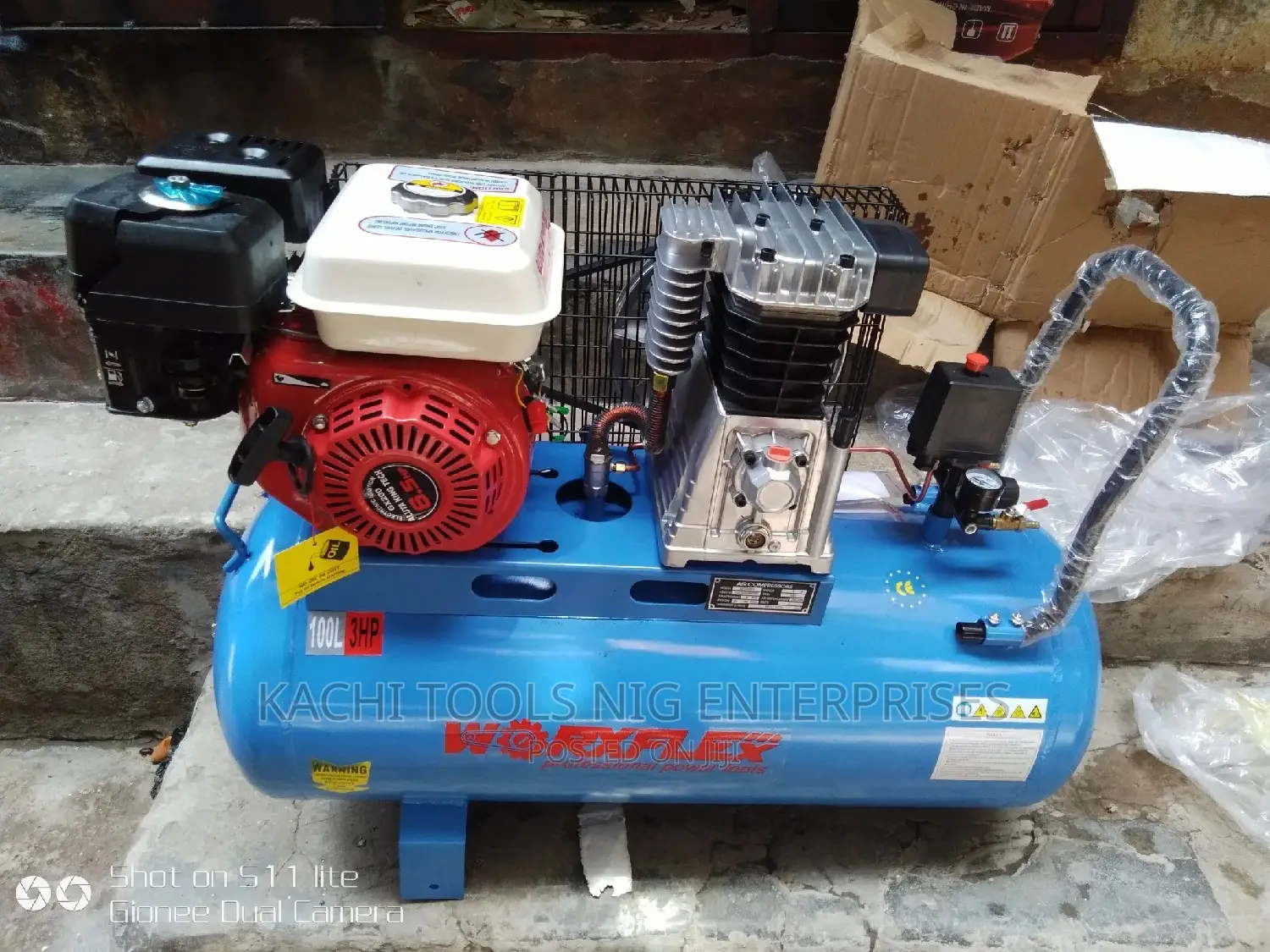 100 Litter Air Engine Compression Machine