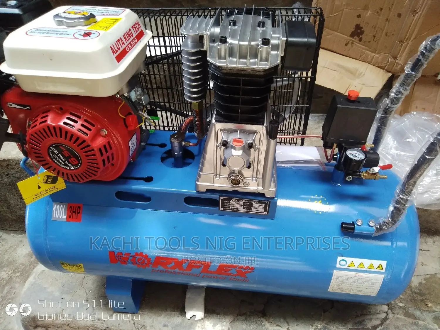 100 Litter Air Engine Compression Machine