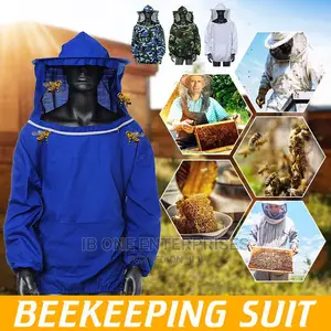 Beekeeper Suit Cover Blue Protection Outfit