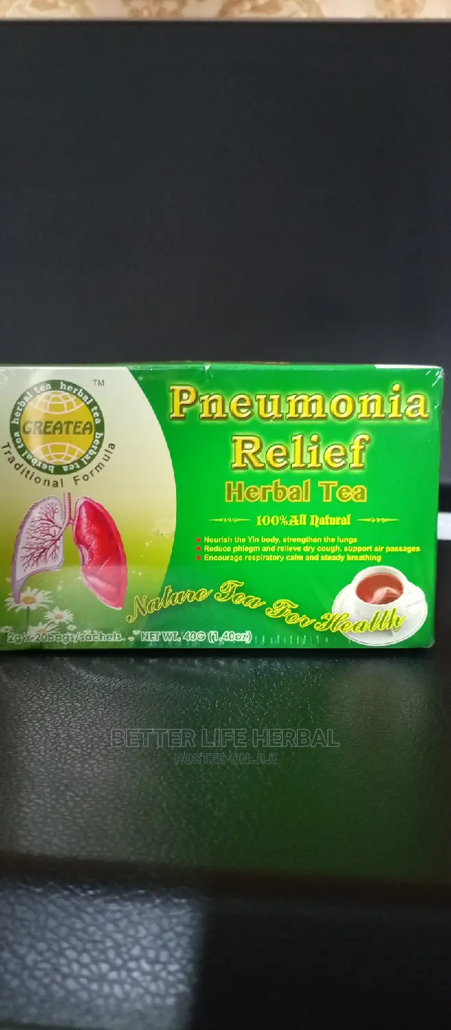Pneumonia Relief Herbal Tea.