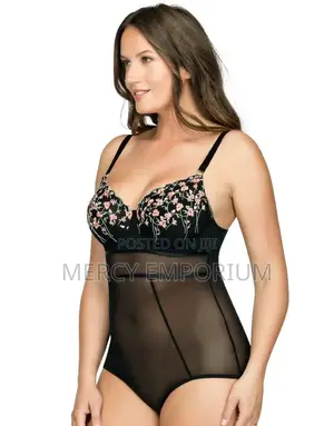 Briana Balconette Body Black Floral