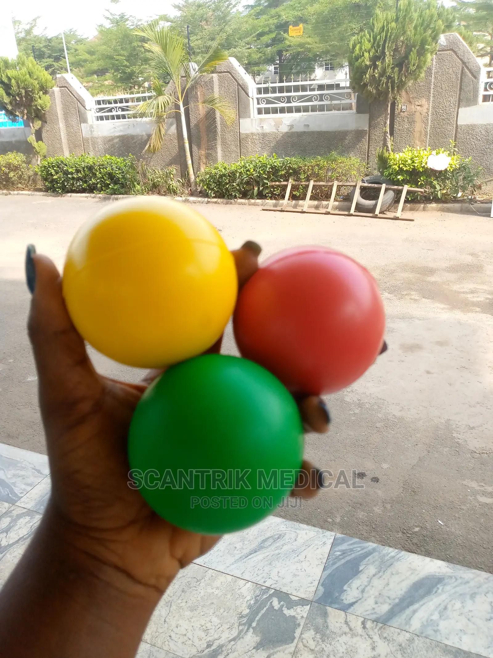 Hand Therapy Exerciser Balls Finger Excercise Stress Relief