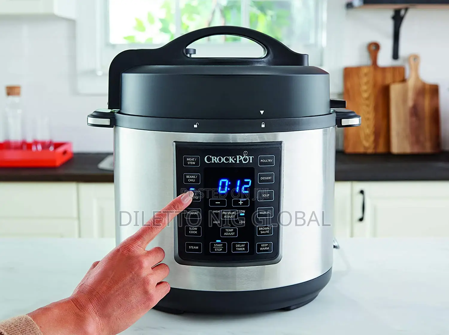 Crockpot Express Pressure Cooker, 12-in-1 Programmable Multi
