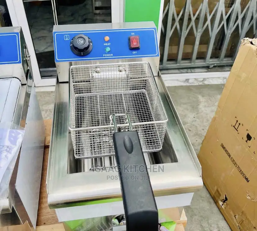 Single Basket Electric Deep With Tap