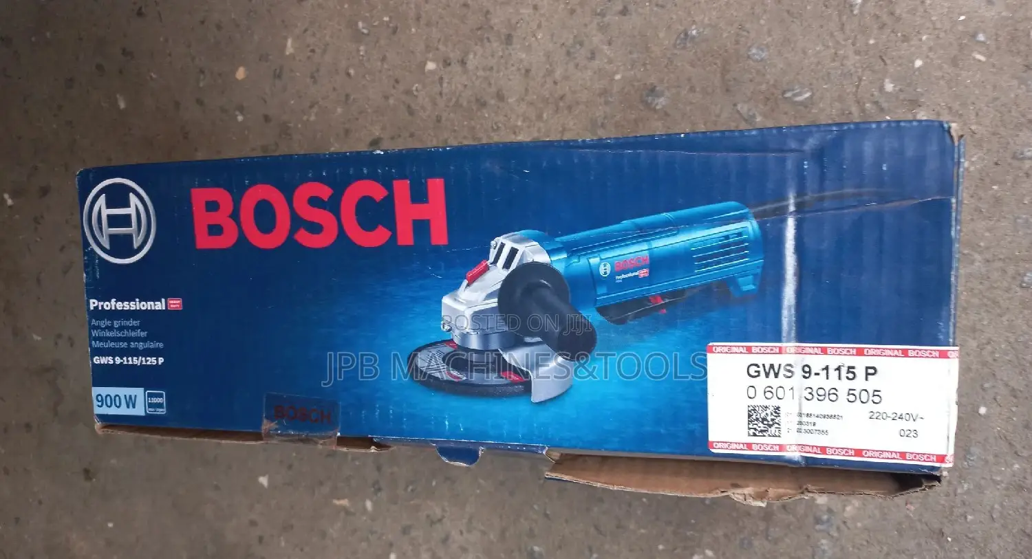 GWS 9-115p Bosch Angle Grinder With Protection Switch