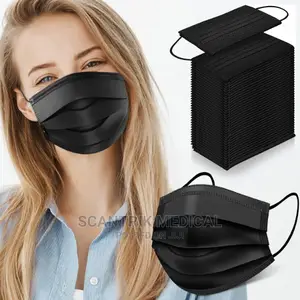 Medical Comfortable Breathable Black Face Mask