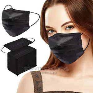 Black Dust Mask Nose Filter Windproof Face Muffle Bacteria