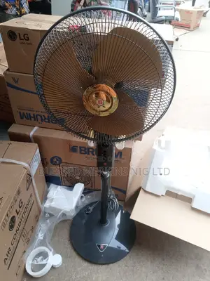 K.D.K Standing Fan With Light