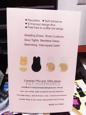Invisible Push Up Bra