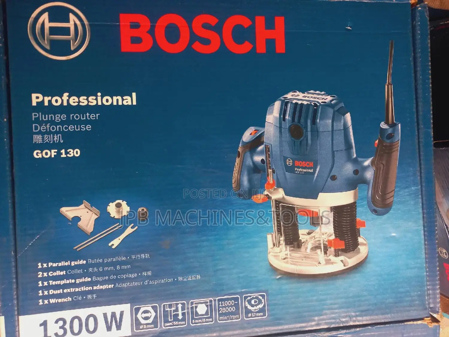 GOF 130 Bosch Router Machine