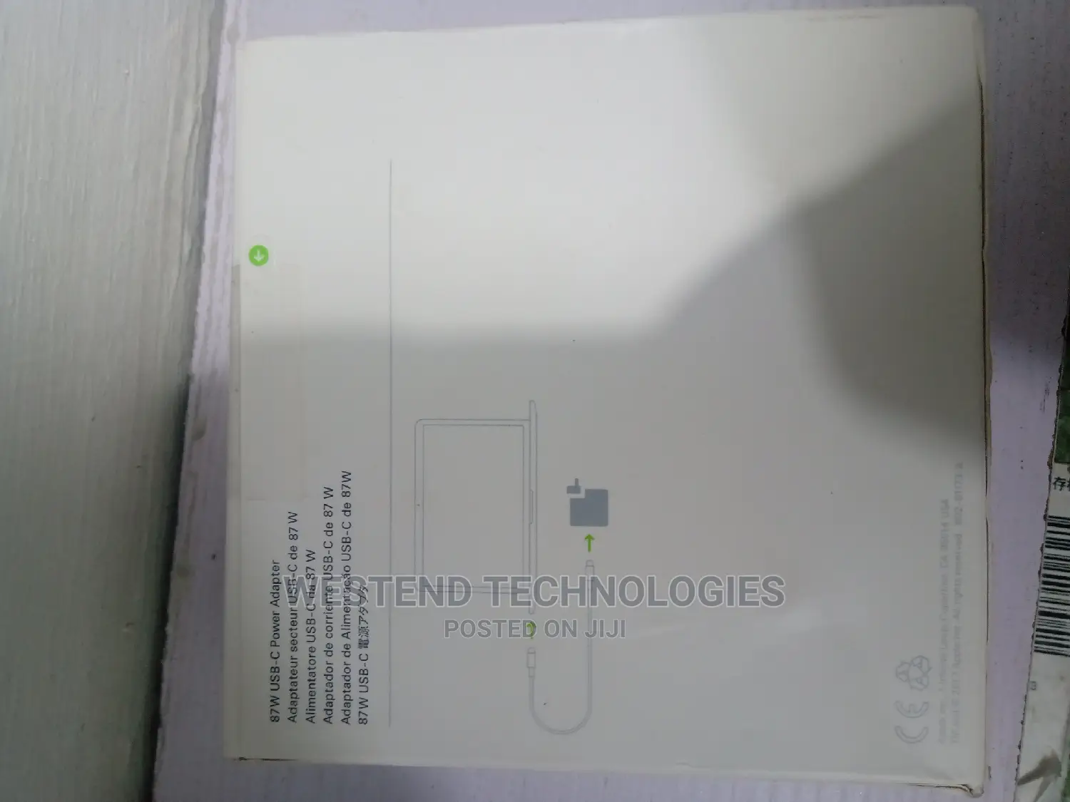 Apple USB C Power Adapter 87watts for Macbook Pro