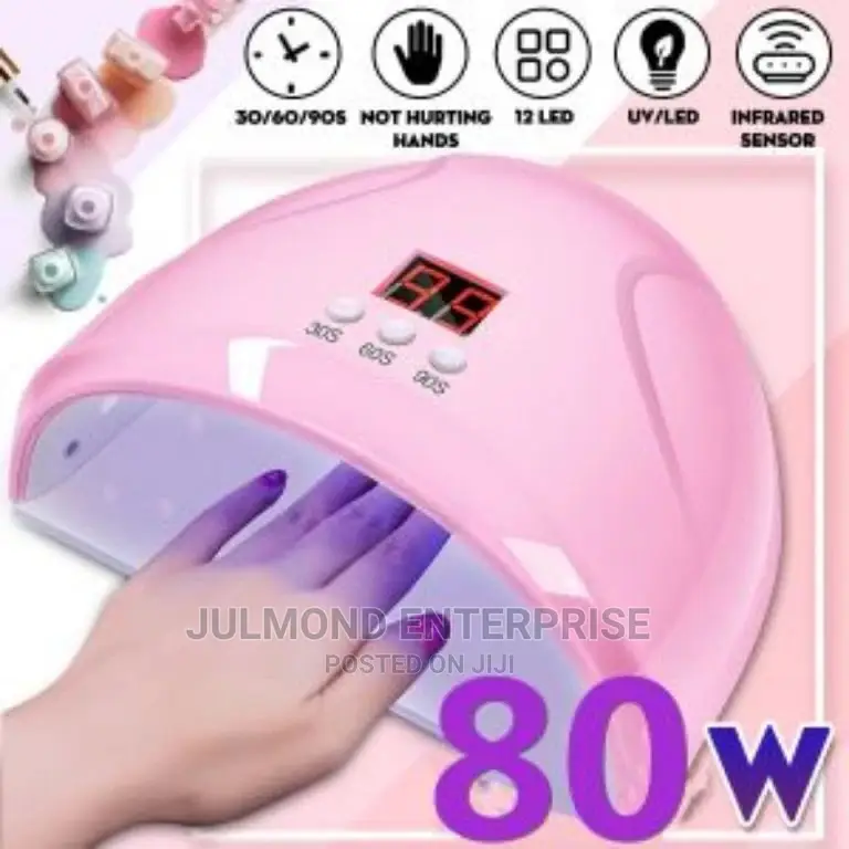 UV LED Nail Lamp Light Polish Dryer Manicure Timer
